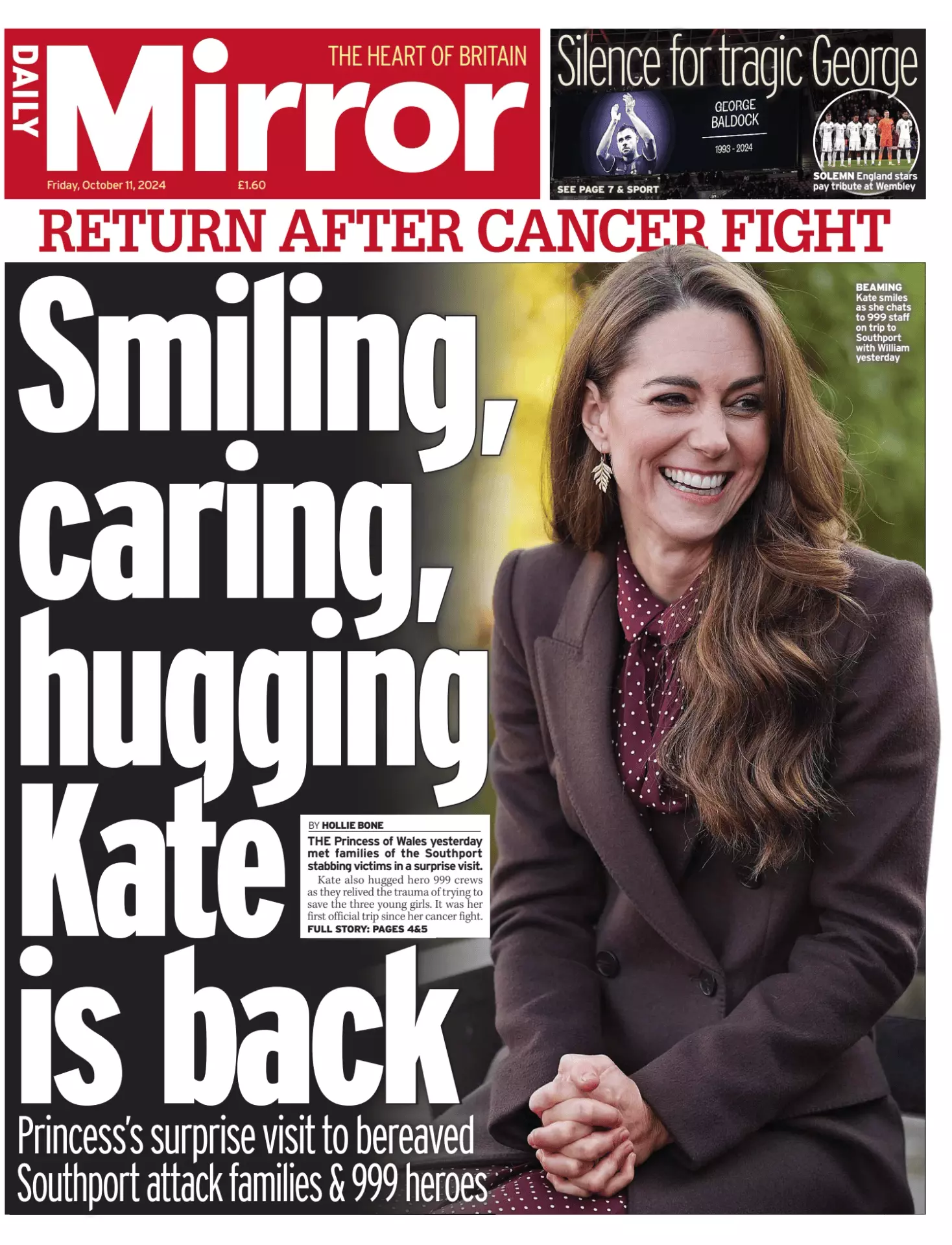 Prima-pagina-Daily Mirror-edizione-di-oggi-11-10-2024